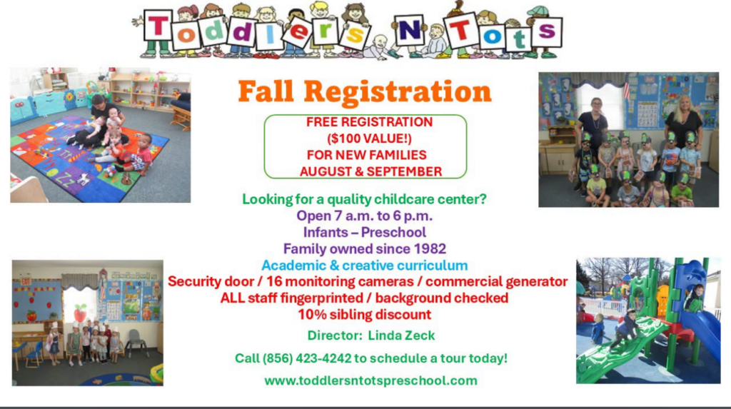 Fall Registration Ad